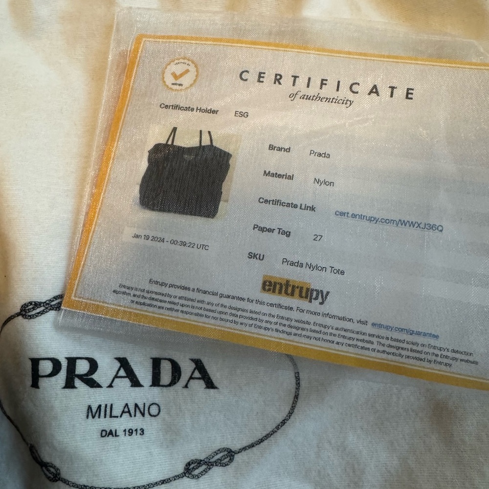 Prada Tessuto Nylon Bag - Picture 2 of 10